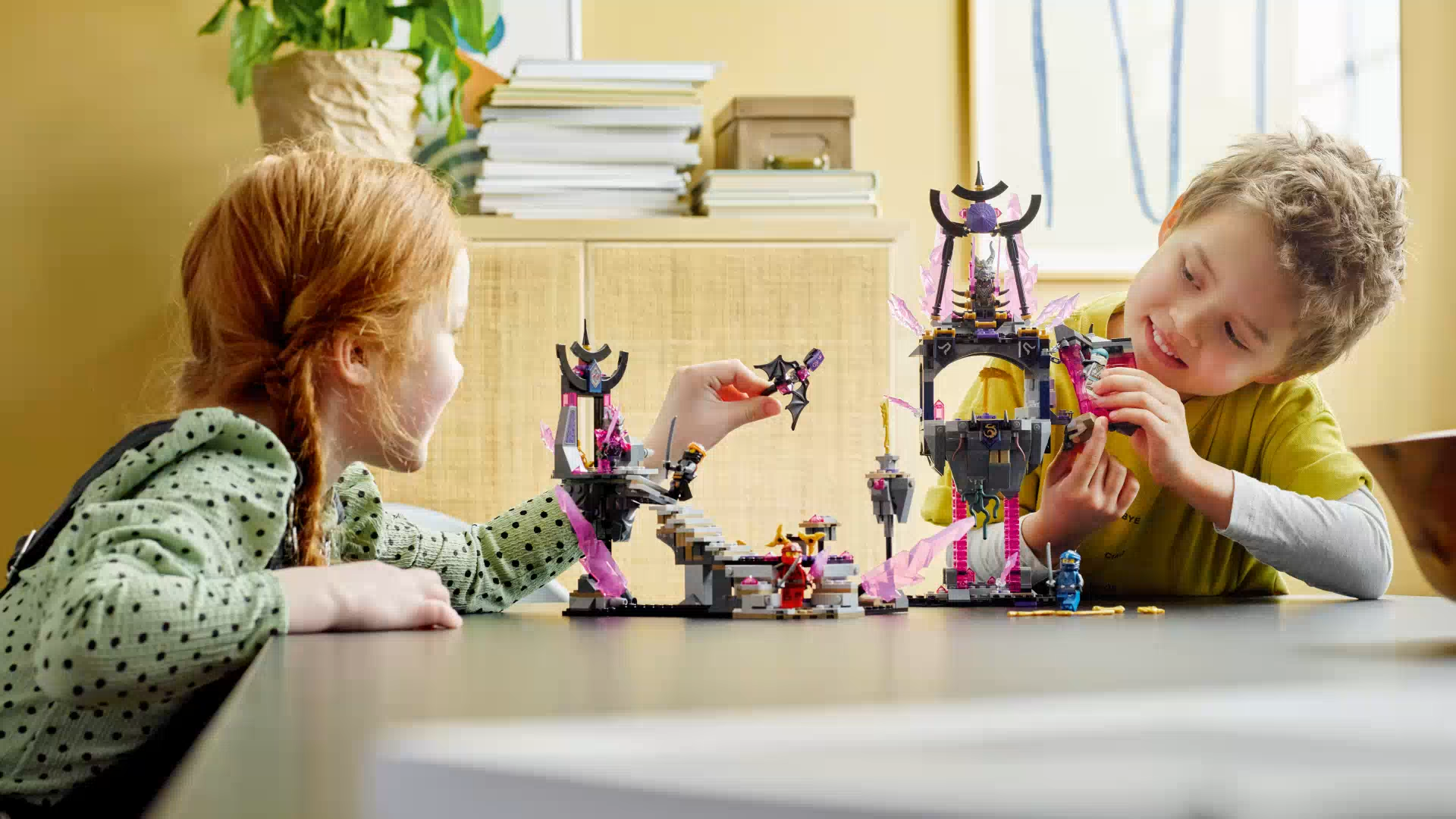 LEGO NINJAGO The Crystal King Temple 71771 Building Kit (703 Pieces) Building Blocks For Kids Construction Toys Kids Toys Construction Sets Building Toys