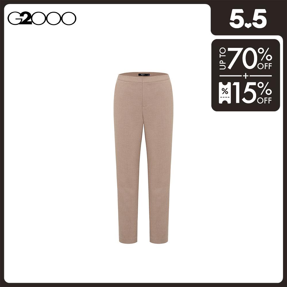 G2000 Women Crosshatch Ankle Pants