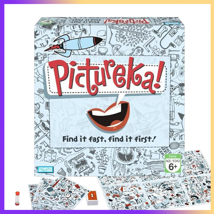 Pictureka - a Visual Hide and Seek Family Board Game | Fun Compete Card Game | 2-6 Players Party Game | Parent-child Toys, for Kids and Teens